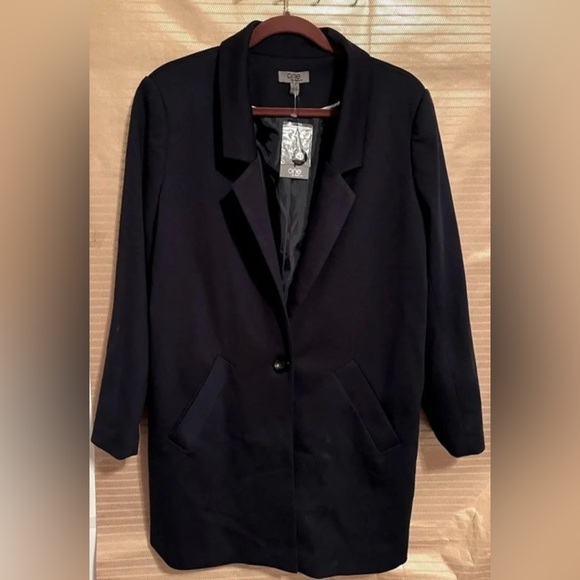ONE~LONG BLAZER~LG~NWOT - Picture 1 of 7